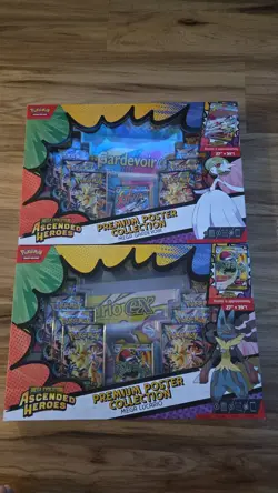 Pokemon Ascended Heroes Bundle Posterx2 And Deluxe Pin - Image 2