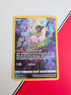 Pokemon TCG Mew GG10/GG70 Crown Zenith Galarian Gallery Full Art English - Image 1
