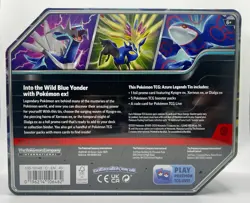 * Set of 3* Pokemon TCG Azure Legends Tins Kyogre ex, Xerneas ex, & Dialga ex - Image 4