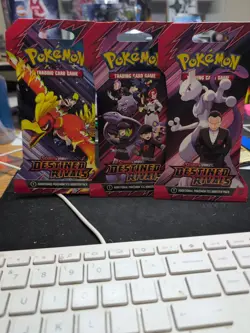 Pokemon Scarlet Violet Destined Rivals Booster Pack 1 New Sleeved FactorySealed - Image 1