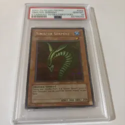 Yu-Gi-Oh! 2003 Sinister Serpent - SDD-002 Stairway To Destiny - PSA 10 GEM MINT - Image 1