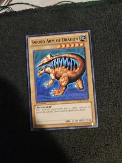 Sword Arm of Dragon - LCJW-EN146 - Common - 1st Edition Lightly Played Legendary - Image 1