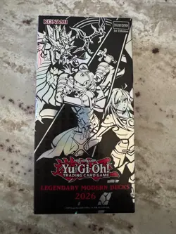YUGIOH LEGENDARY MODERN DECKS 2026 NORTH AMERICAN IMPORT SHIPS FROM 17/03 - Image 1