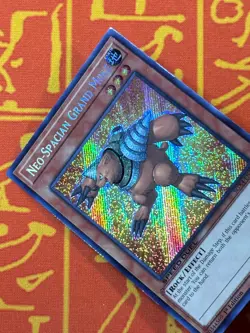 YUGIOH NEO-SPACIAN GRAND MOLE SECRET RARE LIGHT PLAY SGX4-ENA10 - Image 3