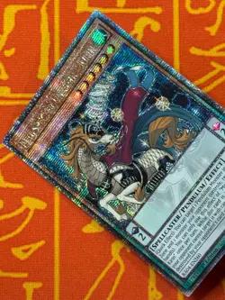 YUGIOH MAJESPECTER UNICORN - KIRIN QUARTER CENTURY SECRET RARE RA04-EN260 - Image 3