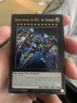 Divine Arsenal AA-ZEUS Sky Thunder STAX-EN044 yugioh ultra rare - Image 1