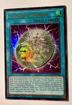 x1 Mitsurugi Mirror - L26D-ENM16 - Ultra Rare - 1st Edition Yu-Gi-Oh! M/NM - Image 1