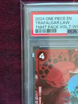 Trafalgar Law Tournament Pack Vol.7 Winner P-017 PSA 10 One Piece TCG - Image 2