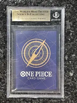 Monkey.D.Luffy (Alternate Art) P-001 One Piece Promotion Cards Foil BGS 9.5 - Image 2