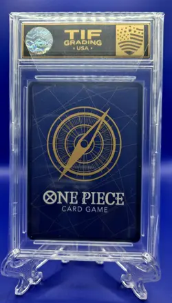 One Piece Monkey D Luffy OP11-118 SEC Manga Alt Art Divine Speed English TIF 9 - Image 2