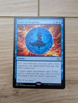 Force of Negation Double Masters 2022 Regular Magic The Gathering Trading Card - Image 1