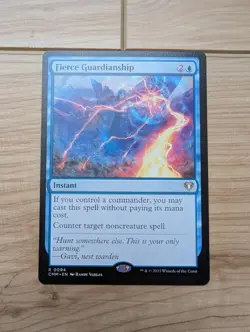 Fierce Guardianship Commander Masters Regular Magic The Gathering Card - Image 1