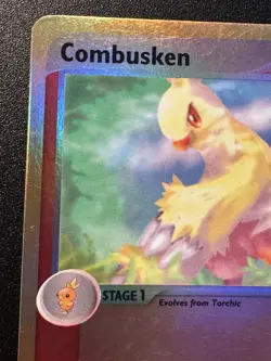 Combusken 25/97 EX Dragon Pokemon Card Reverse Holo Foil Rare LP - Image 3
