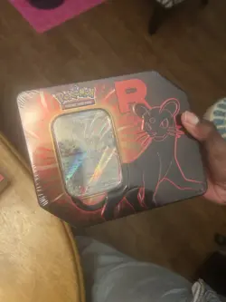 Pokemon Card Destined Rivals Booster Bundle & Team Rocket Persian Tin Box - Image 5