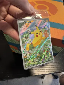 Pokemon TCG SVP088 Pikachu Promo Card Paldea Adv. Chest sealed + 3 bonus EXs - Image 3