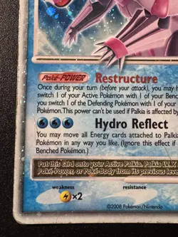 Palkia LV.X Promo DP18 Pokemon Card Holo Foil Rare HP - Image 5