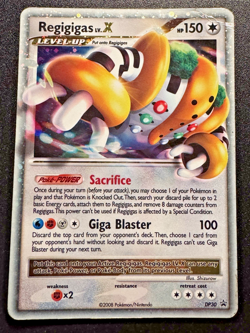 Regigigas LV.X Promo DP30 Pokemon Card Holo Foil Rare HP - Image 1