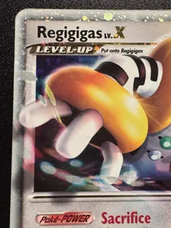 Regigigas LV.X Promo DP30 Pokemon Card Holo Foil Rare HP - Image 3