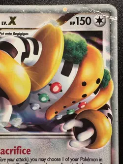 Regigigas LV.X Promo DP30 Pokemon Card Holo Foil Rare HP - Image 4