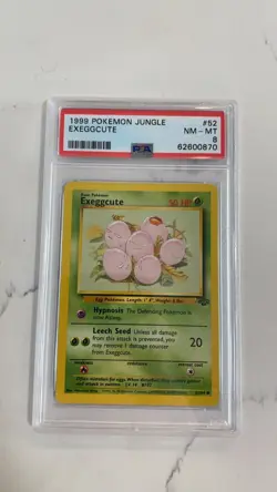 Exeggcute Jungle Pokemon Card #52 PSA 9 - Image 1