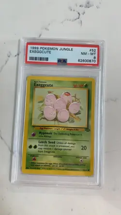 Exeggcute Jungle Pokemon Card #52 PSA 9 - Image 2