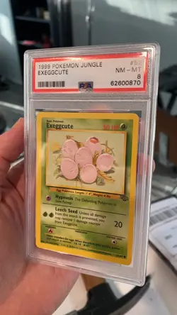 Exeggcute Jungle Pokemon Card #52 PSA 9 - Image 4
