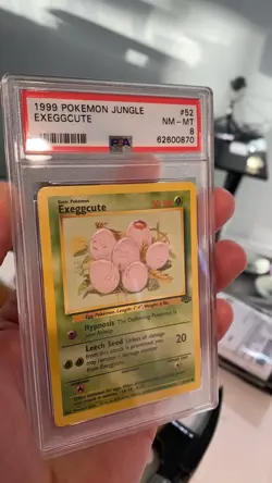 Exeggcute Jungle Pokemon Card #52 PSA 9 - Image 5
