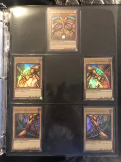 Yugioh 120 Card Binder Lot. Full Exodia 25th anniversary. Star Striker and more! - Image 1