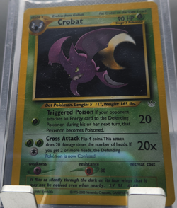 Crobat Holo Rare Neo Revelation 4/64 2001 Pokemon Card WOTC RETIRED - Image 1