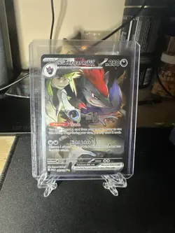 Pokemon Journey Together N's Zoroark EX Holo Card 185/159 - Image 1