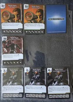 Marvel Dice Masters S.H.I.E.L.D. Cards & Dice Lot As Shown - Image 1