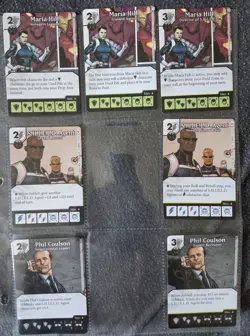 Marvel Dice Masters S.H.I.E.L.D. Cards & Dice Lot As Shown - Image 2