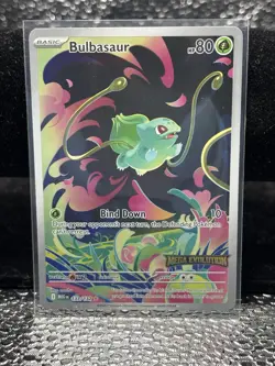 Bulbasaur - (Mega Evolution Stamped) 133/132 Miscellaneous Cards & Products Holo - Image 1