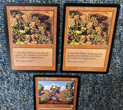 Mtg🔥Goblin War StrikeX2 & Goblin Ringleader🔥Scourge&Apocalypse!! LP !!FREE S&H - Image 3