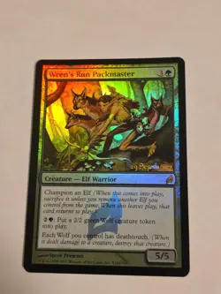 Wren's Run Packmaster Foil Prerelease Promo NM - Image 1