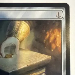 Dwarven Sol Ring, Near Mint, non-foil, not seralized. Lord of The Rings 409 - Image 3