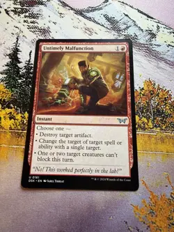 Untimely Malfunction DSK NM MTG - Image 1
