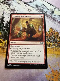 Untimely Malfunction DSK NM MTG - Image 5