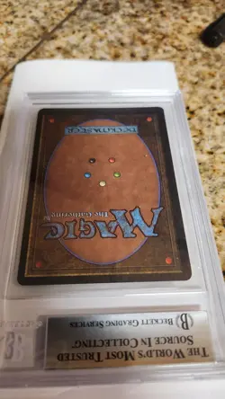 Mishra's Workshop Antiquities Magic BGS 9 Graded Land Wizards 1994 - Image 3