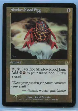 MTG: Odyssey: Shadowblood Egg: FOIL - Image 1