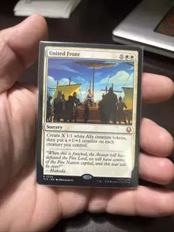United Front Avatar: The Last Airbender Regular Magic The Gathering NM - Image 1