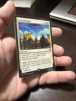 United Front Avatar: The Last Airbender Regular Magic The Gathering NM - Image 2
