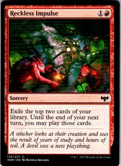 Magic | VOW | Reckless Impulse | 174 | Normal | NM - Image 1