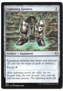 Lightning Greaves 864 CLB MTG NM - Image 1