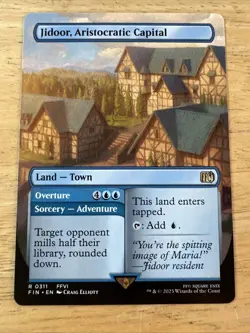 MTG - Jidoor, Aristocratic Capital (Borderless) 311 FINAL FANTASY NM - Image 1