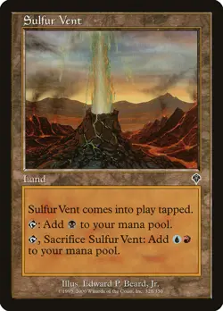MTG Sulfur Vent ** Invasion ** English (NM) - Image 1