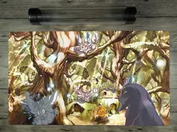 Ygomat Purrely Trading Card Game OCG Playmat TCG Duel Mat Free Best Tube / Bag - Image 1