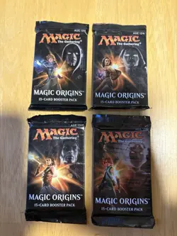 MAGIC ORIGINS Magic the Gathering X4 Sealed Booster Packs New - Image 1