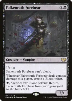 MTG Falkenrath Forebear ** Innistrad: Crimson Vow ** English (NM) - Image 1