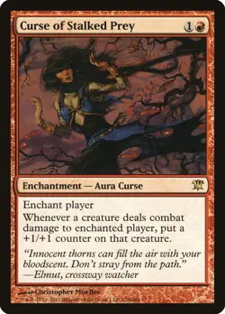 MTG Curse of Stalked Prey ** Innistrad ** English (NM) - Image 1